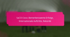 Saúl Coco: Bemerkenswerte Erfolge, Internationale Auftritte, Rekorde